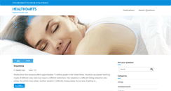 Desktop Screenshot of healthdarts.com